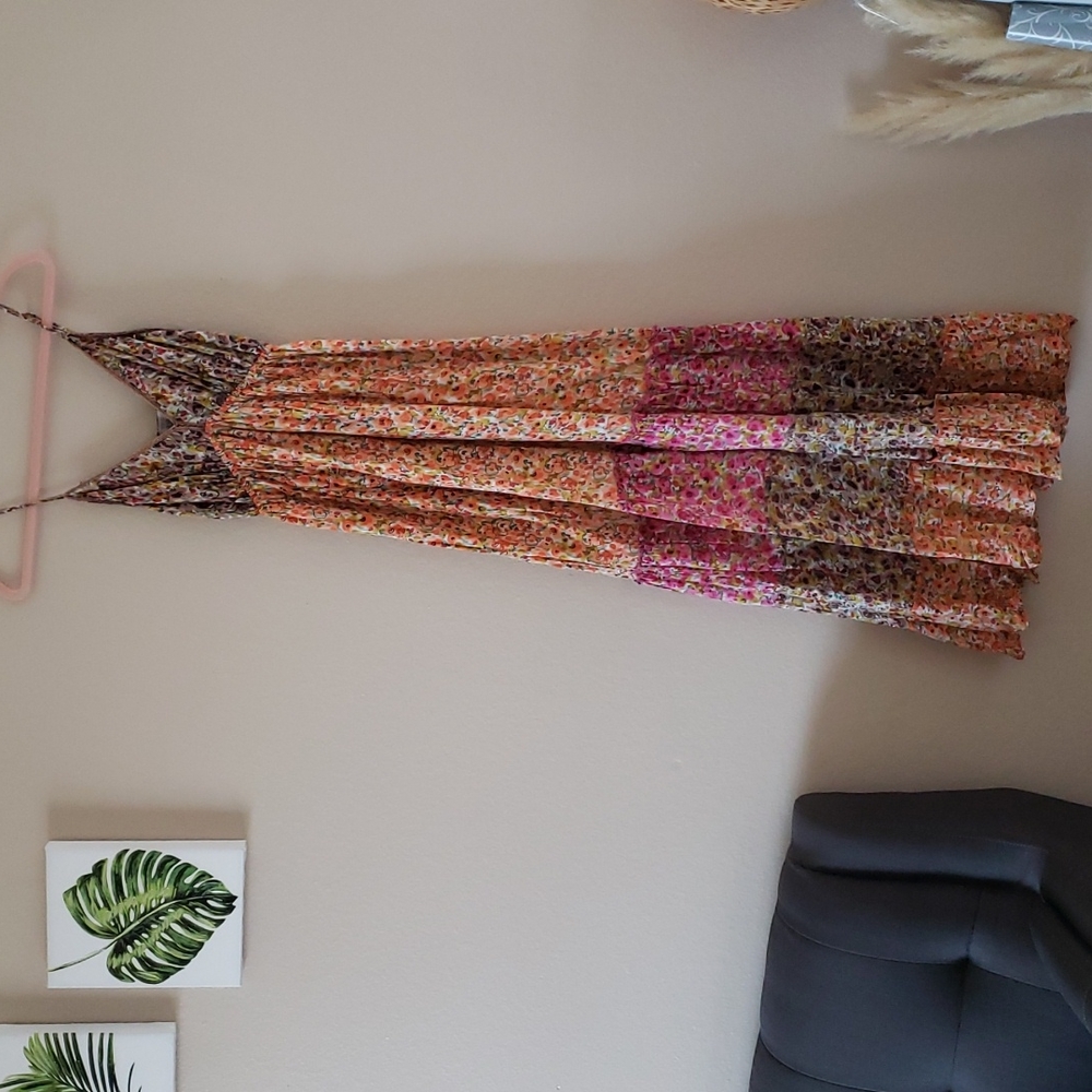 Boho flowy maxi dress